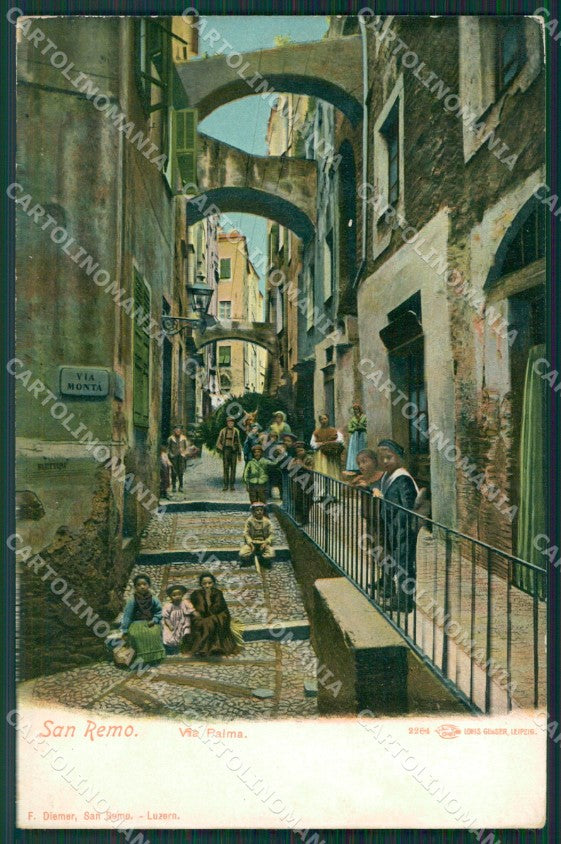 Imperia Sanremo cartolina KV4504 – fronte