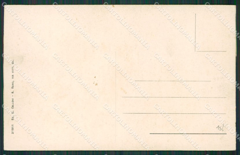 Imperia Sanremo cartolina KV4508 – retro