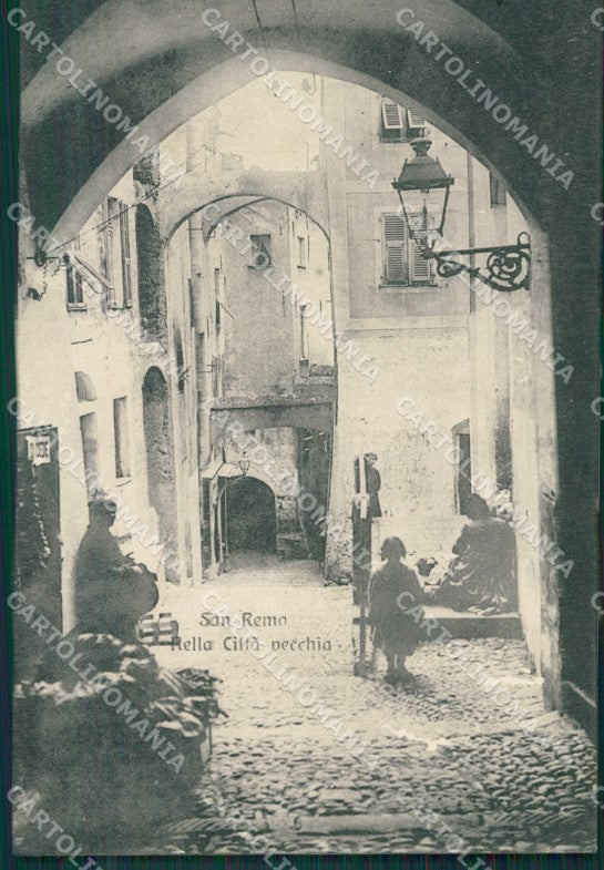 Imperia Sanremo SCOLLATA cartolina KV4511 – fronte