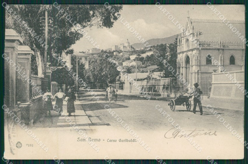 Imperia Sanremo cartolina KV4516 – fronte