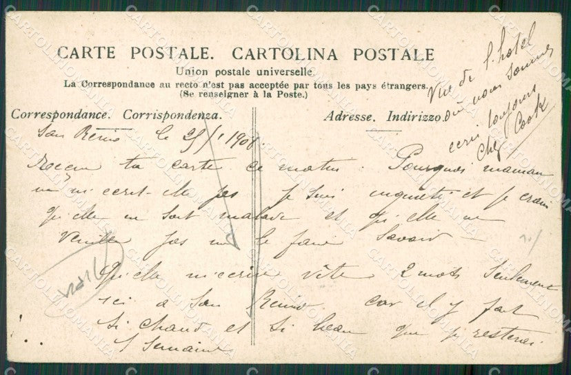 Imperia Sanremo PIEGA cartolina KV4536 – retro