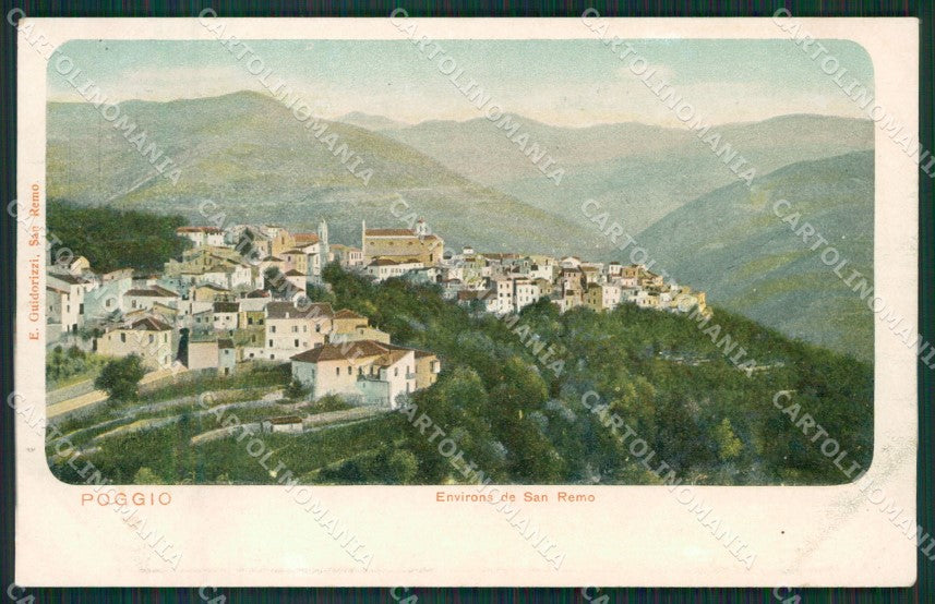 Imperia Sanremo Poggio cartolina KV4554 – fronte