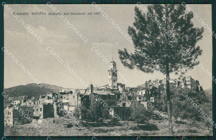 Imperia Sanremo Bussana Vecchia Terremoto cartolina KV4559 – fronte