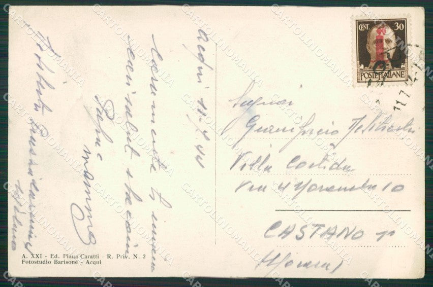Alessandria Acqui Foto cartolina KV4567 – retro