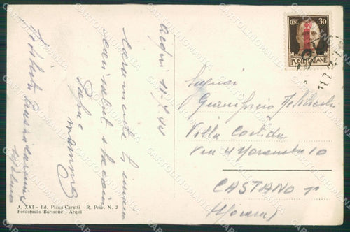 Alessandria Acqui Foto cartolina KV4567 – retro