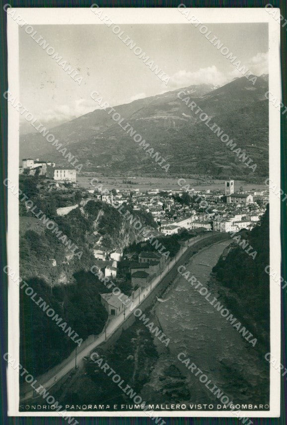 Sondrio Città Foto cartolina KV4584 – fronte