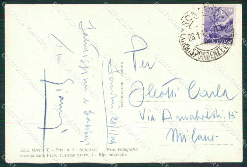 Sondrio Città Foto cartolina KV4584 – retro
