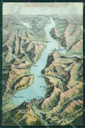 Verbania Lago Maggiore Mappa cartolina KV4590 – fronte