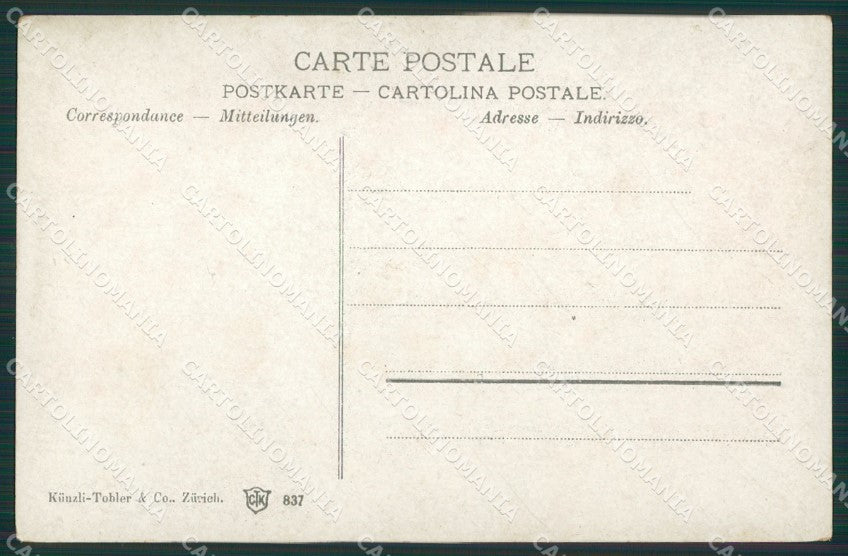 Verbania Lago Maggiore Mappa cartolina KV4590 – retro