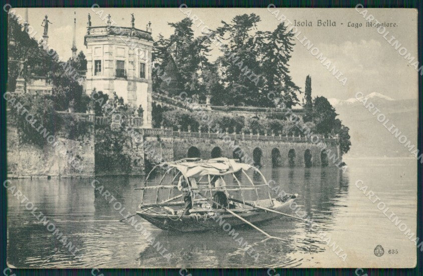 Verbania Stresa Isola Bella Lago Maggiore STRAPPINO cartolina KV4613 – fronte
