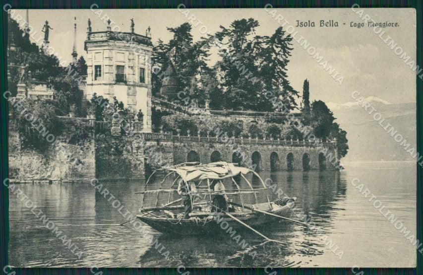 Verbania Stresa Isola Bella Lago Maggiore SCOLLATA cartolina KV4615 – fronte