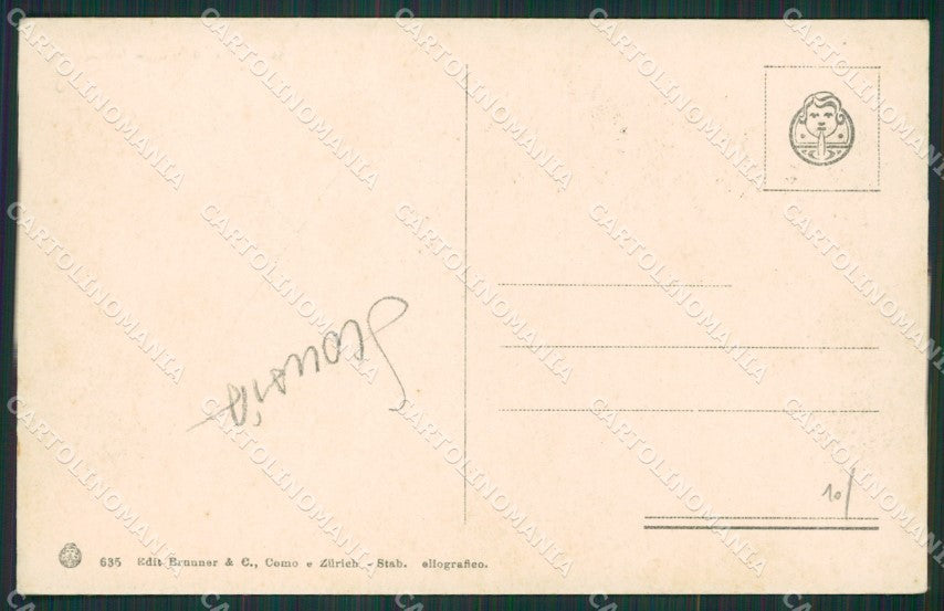 Verbania Stresa Isola Bella Lago Maggiore SCOLLATA cartolina KV4615 – retro