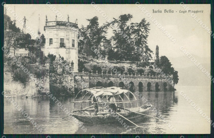Verbania Stresa Isola Bella Lago Maggiore cartolina KV4616 – fronte