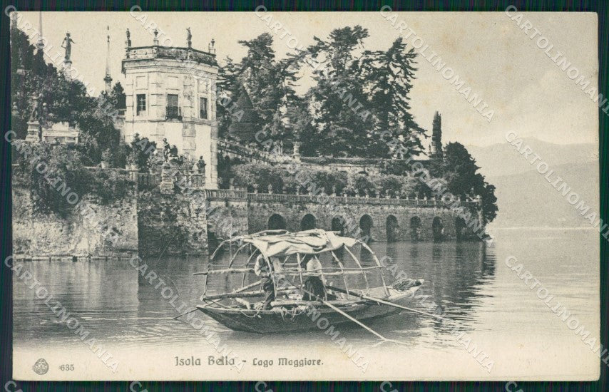 Verbania Stresa Isola Bella Lago Maggiore cartolina KV4618 – fronte