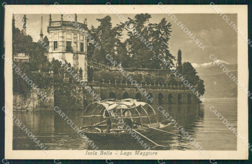 Verbania Stresa Isola Bella Lago Maggiore cartolina KV4620 – fronte