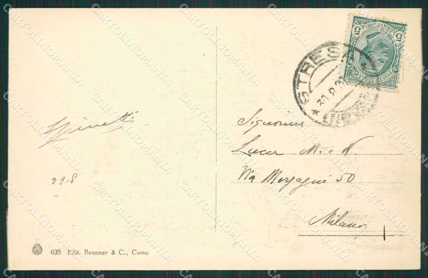 Verbania Stresa Isola Bella Lago Maggiore cartolina KV4620 – retro