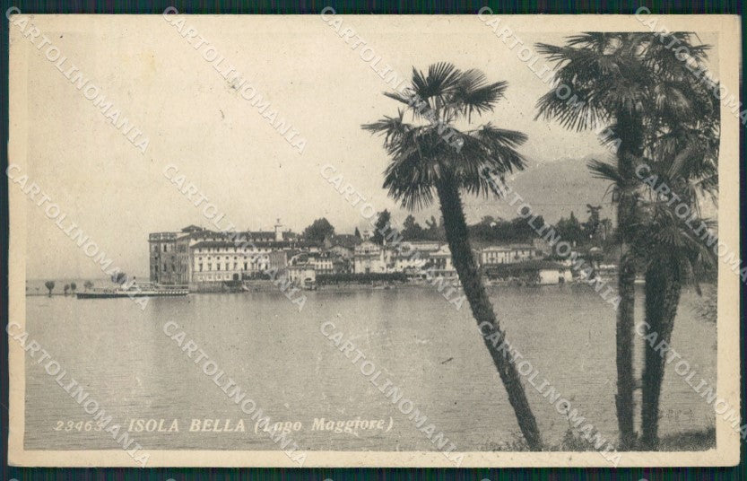 Verbania Stresa Isola Bella Lago Maggiore cartolina KV4622 – fronte