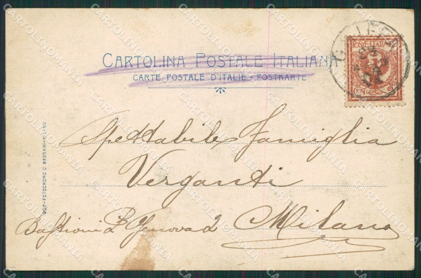 Verbania Stresa Isola Bella Lago Maggiore cartolina KV4624 – retro