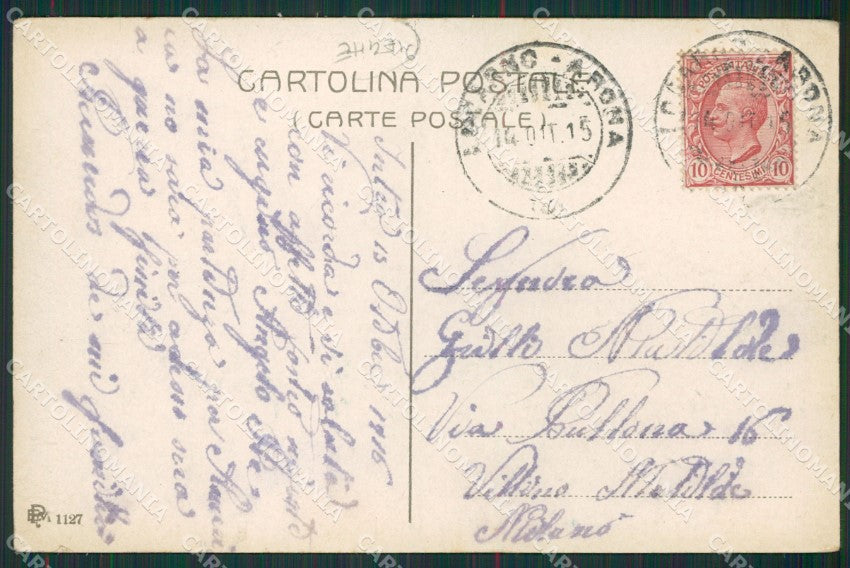 Verbania Stresa Isola Bella Lago Maggiore PIEGHE cartolina KV4626 – retro