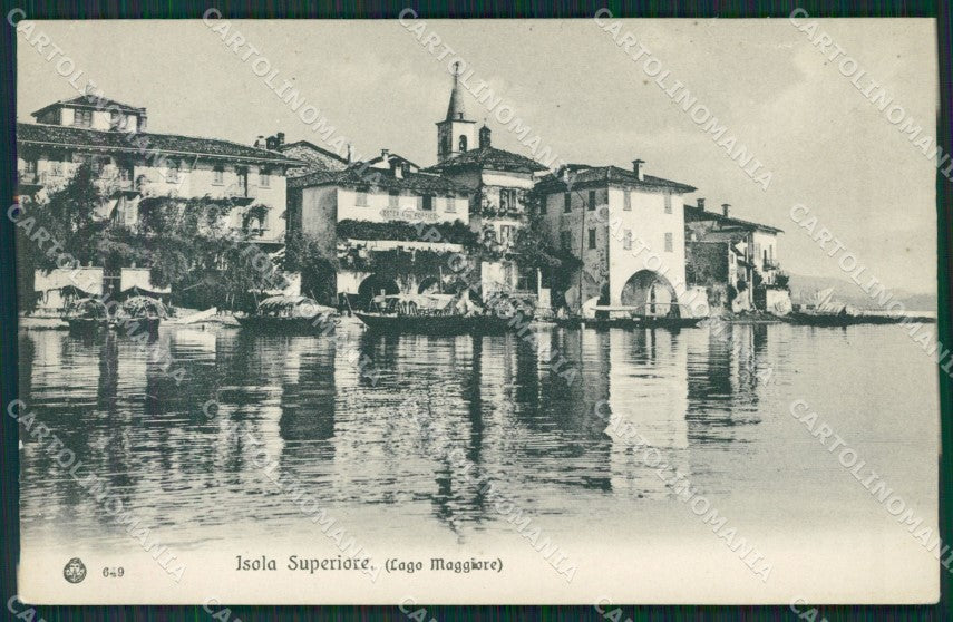 Verbania Stresa Isola Superiore Lago Maggiore PIEGA STRAPPINO cartolina KV4634 – fronte