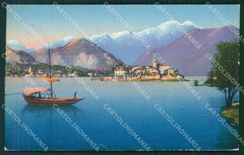Verbania Stresa Isola Superiore Lago Maggiore cartolina KV4642 – fronte
