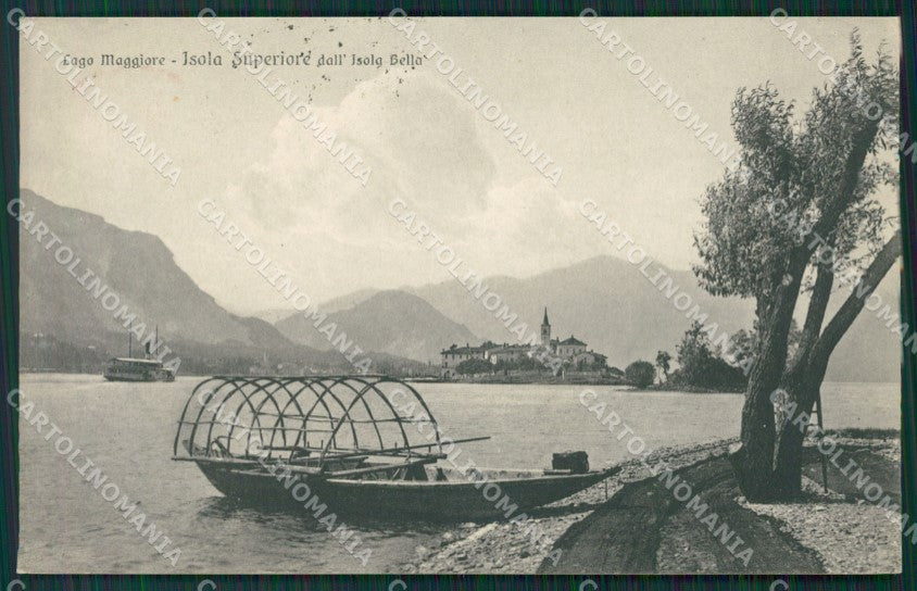 Verbania Stresa Isola Superiore Lago Maggiore cartolina KV4650 – fronte