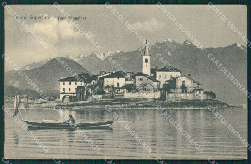 Verbania Stresa Isola Superiore Lago Maggiore cartolina KV4653 – fronte