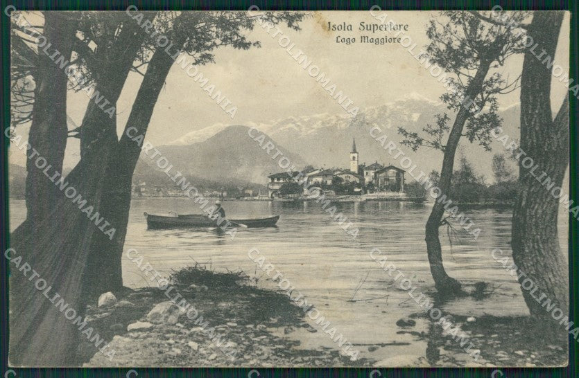 Verbania Stresa Isola Superiore Lago Maggiore cartolina KV4655 – fronte