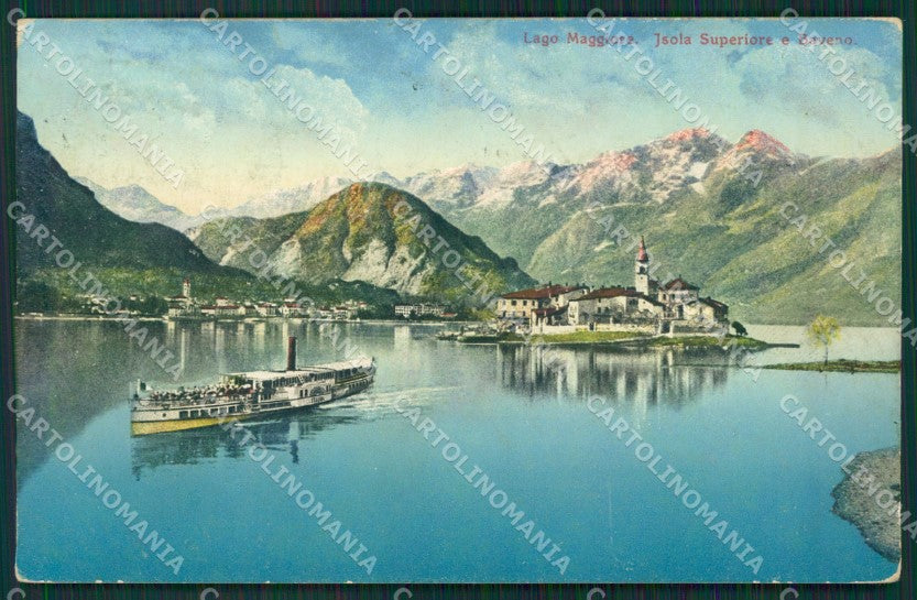 Verbania Stresa Isola Superiore Lago Maggiore cartolina KV4658 – fronte