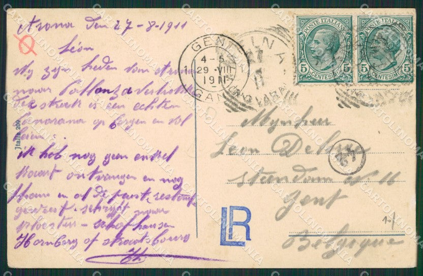 Verbania Stresa Isola Superiore Lago Maggiore cartolina KV4658 – retro