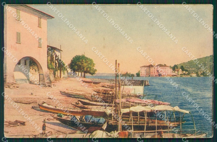Verbania Stresa Isola Pescatori Lago Maggiore cartolina KV4659 – fronte