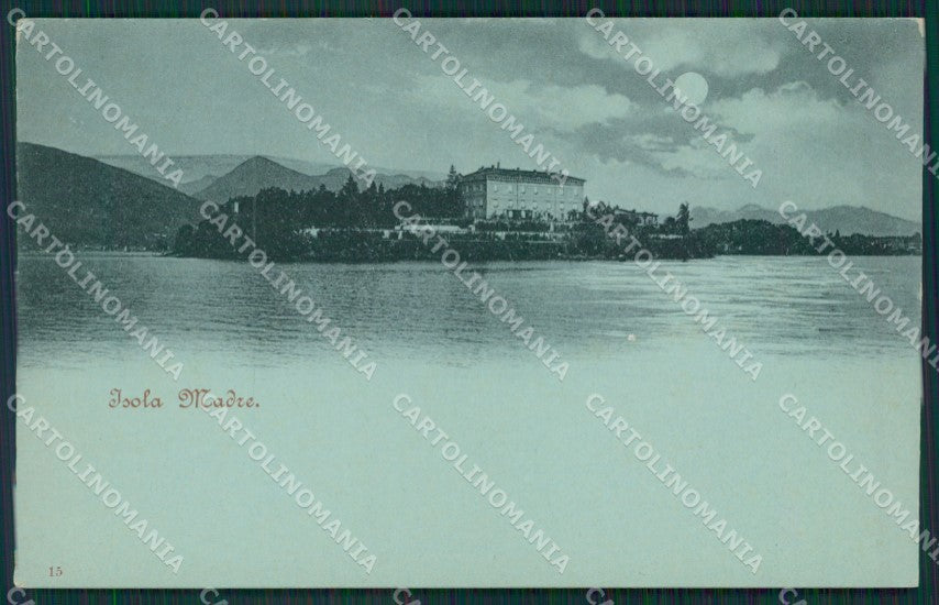 Verbania Stresa Isola Madre Lago Maggiore Chiaro di Luna cartolina KV4661 – fronte
