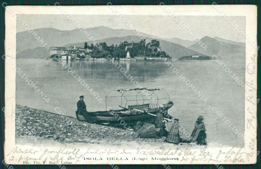 Verbania Stresa Isola Bella Lago Maggiore cartolina KV4663 – fronte