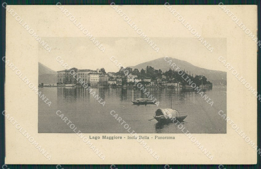Verbania Stresa Isola Bella Lago Maggiore cartolina KV4664 – fronte