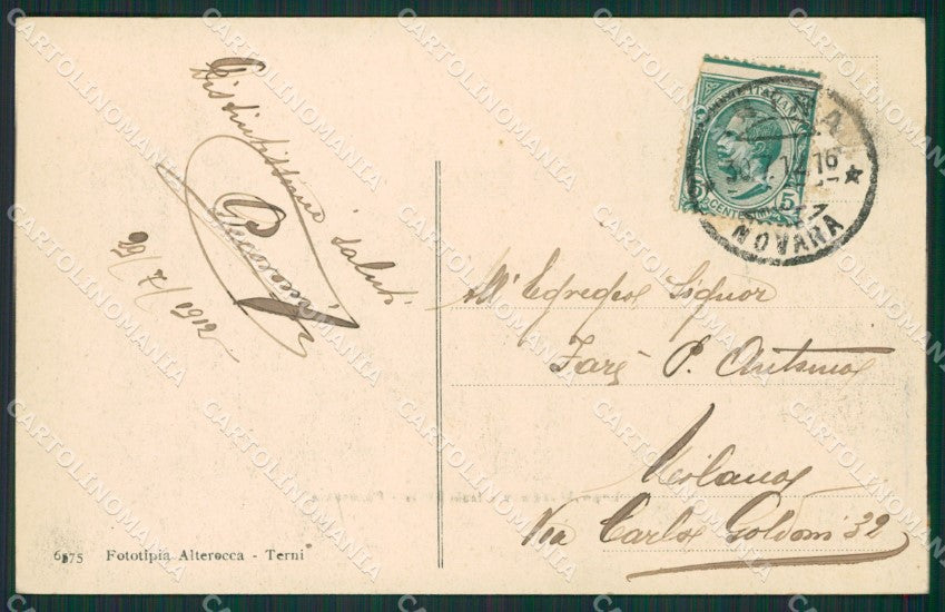 Verbania Stresa Isola Bella Lago Maggiore cartolina KV4664 – retro