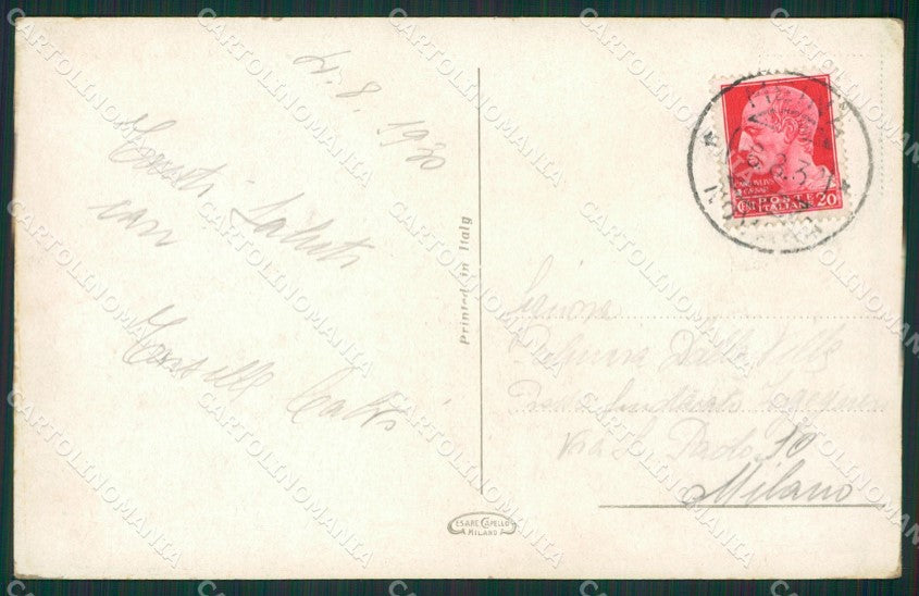 Verbania Stresa Isola Bella Lago Maggiore cartolina KV4665 – retro