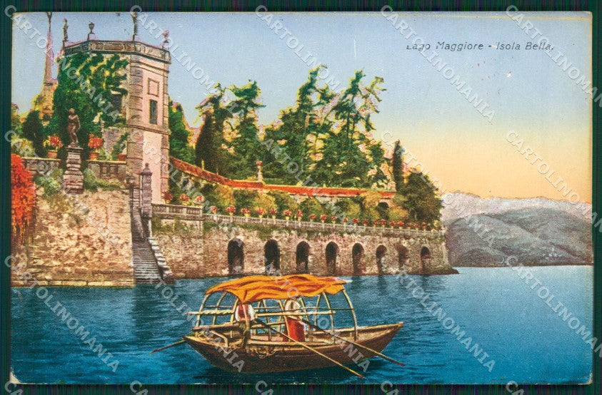Verbania Stresa Isola Bella Lago Maggiore cartolina KV4667 – fronte