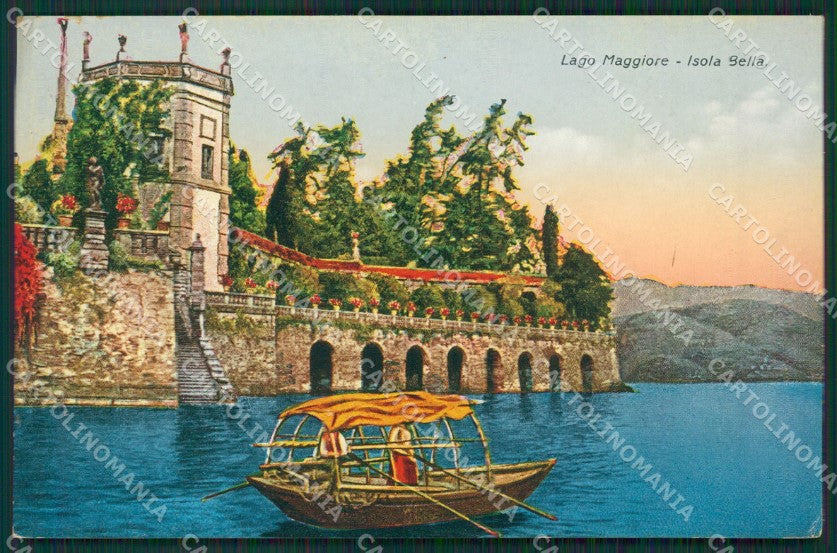 Verbania Stresa Isola Bella Lago Maggiore cartolina KV4668 – fronte