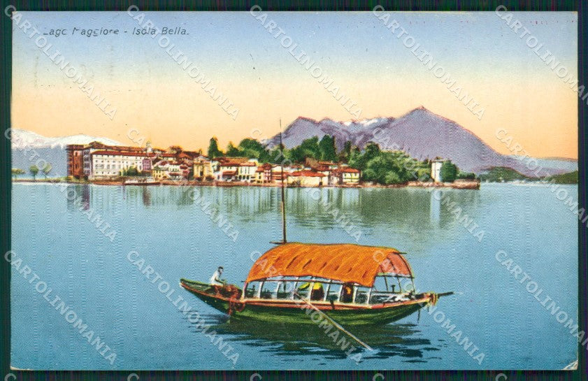 Verbania Stresa Isola Bella Lago Maggiore cartolina KV4670 – fronte