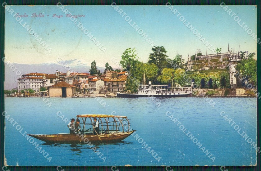Verbania Stresa Isola Bella Lago Maggiore cartolina KV4671 – fronte