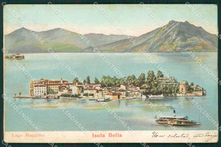 Verbania Stresa Isola Bella Lago Maggiore cartolina KV4673 – fronte