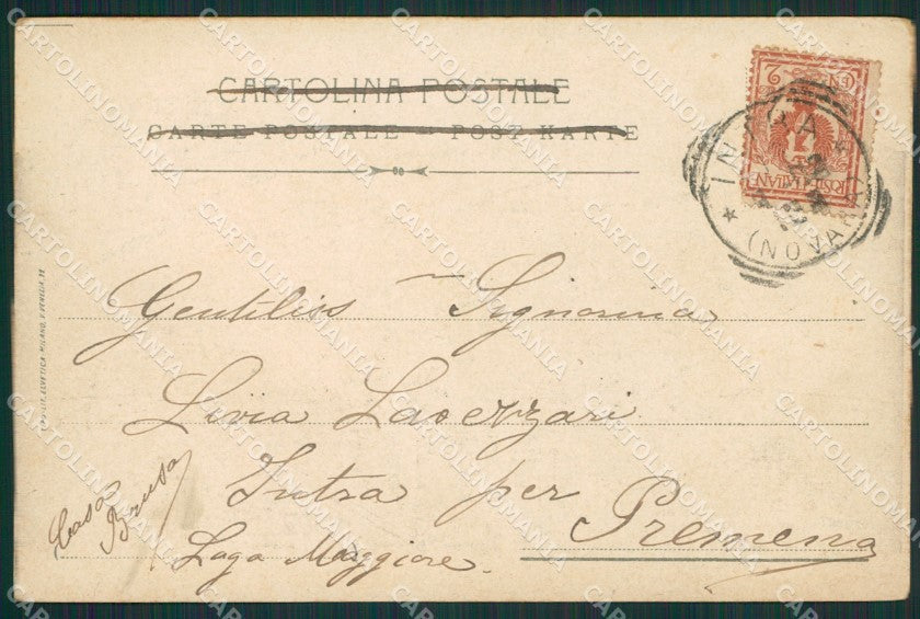 Verbania Stresa Isola Bella Lago Maggiore cartolina KV4673 – retro