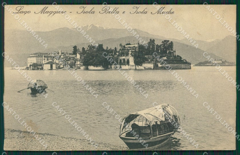 Verbania Stresa Isola Bella Isola Madre cartolina KV4676 – fronte