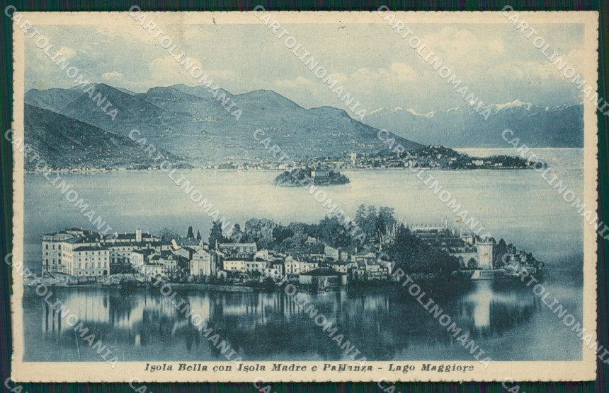 Verbania Stresa Isola Bella Isola Madre Lago Maggiore cartolina KV4677 – fronte