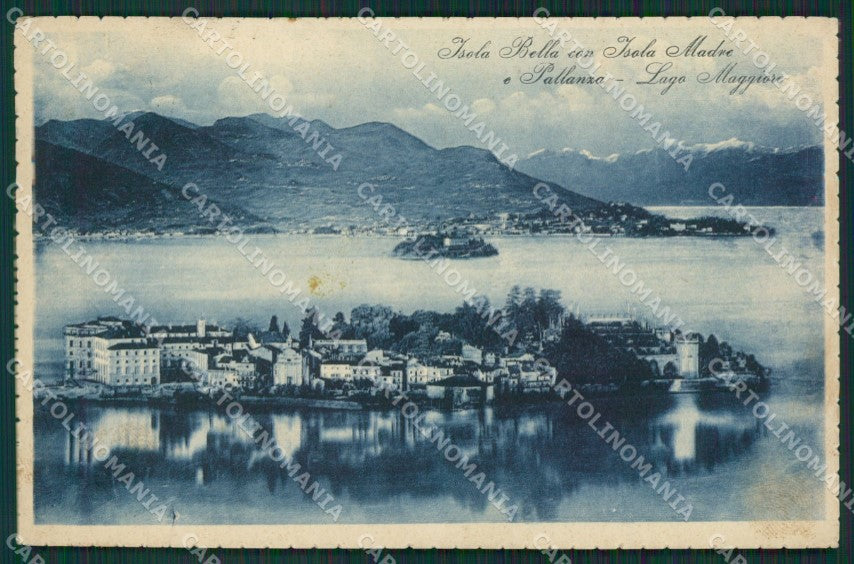 Verbania Stresa Isola Bella Isola Madre Pallanza Lago Maggiore cartolina KV4678 – fronte
