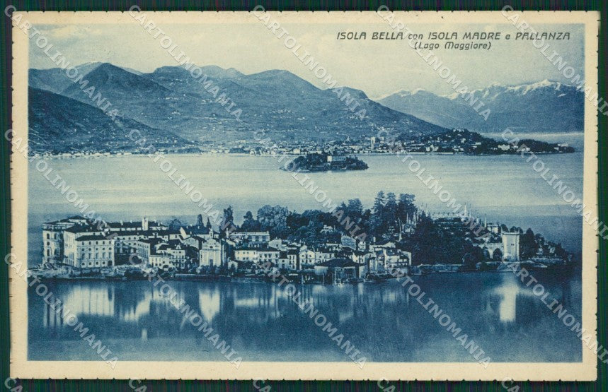 Verbania Stresa Isola Bella Isola Madre Pallanza Lago Maggiore cartolina KV4679 – fronte