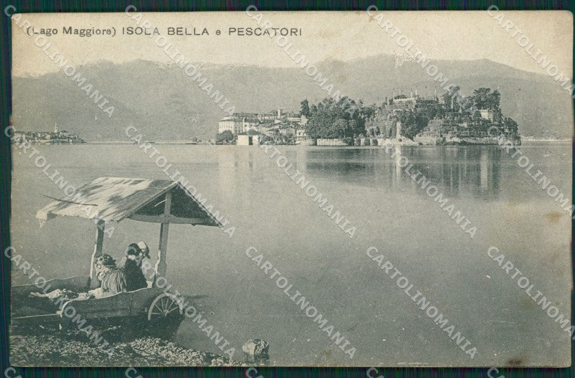 Verbania Stresa Isola Bella Isola Pescatori Lago Maggiore cartolina KV4681 – fronte