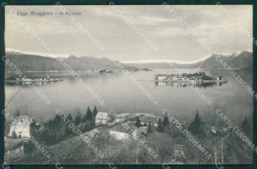 Verbania Baveno Isola Bella Isola Pescatori Lago Maggiore cartolina KV4682 – fronte