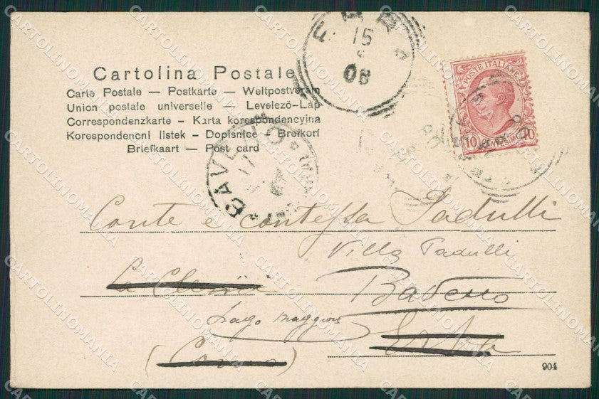 Verbania Stresa Isola Bella Isola Madre Lago Maggiore cartolina KV4684 – retro