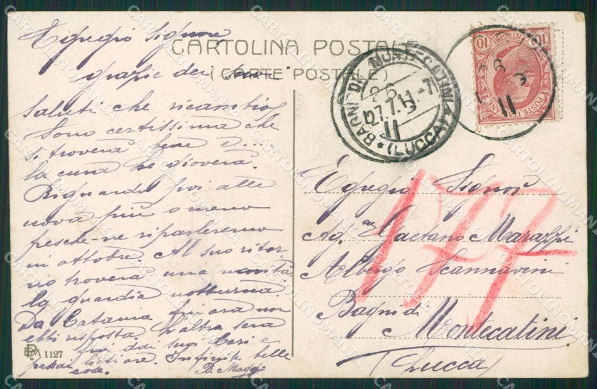 Verbania Stresa Isola Bella Lago Maggiore cartolina KV4687 – retro